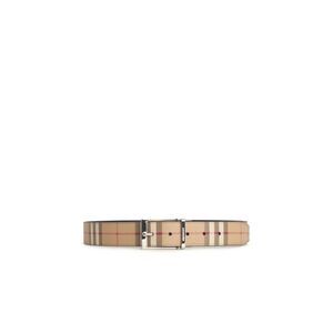 Burberry Beige Polyurethane Blend Belt Men